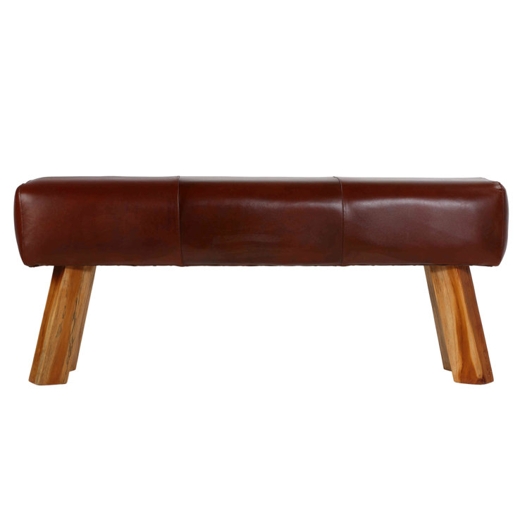 Red Barrel Studio® Genuine Leather Bench Wayfair